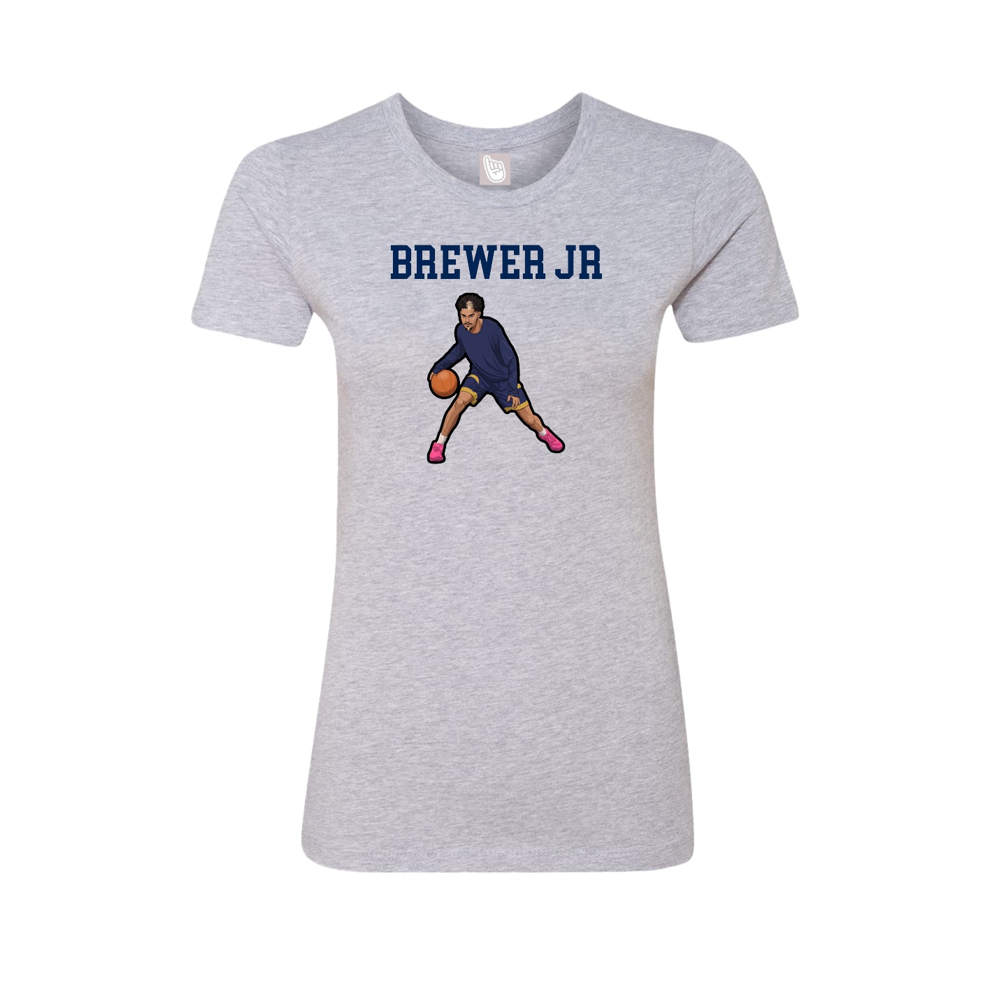 Fitted Women's Tee — Shirsey in Grey