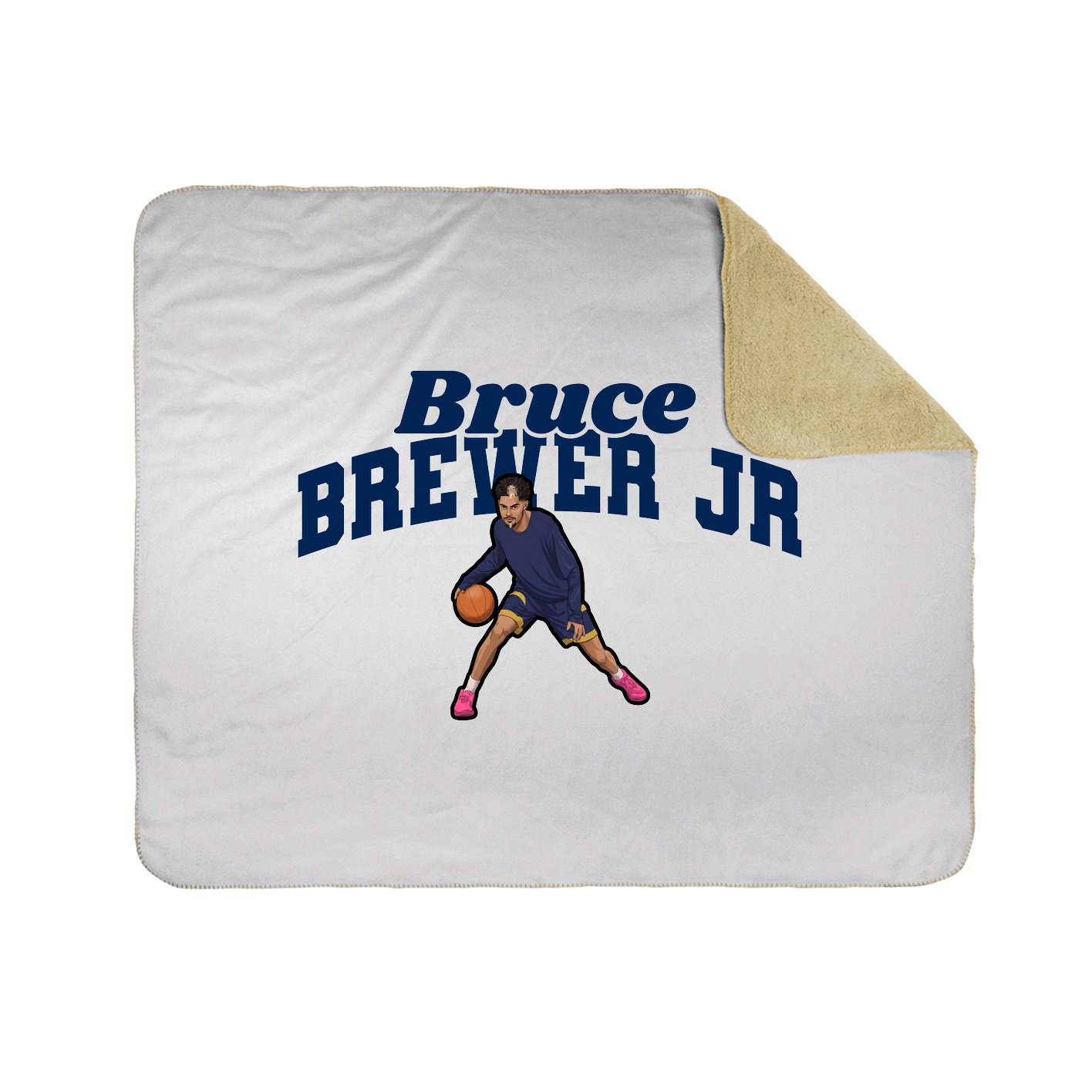 Throw Blanket — Signature Arch in White