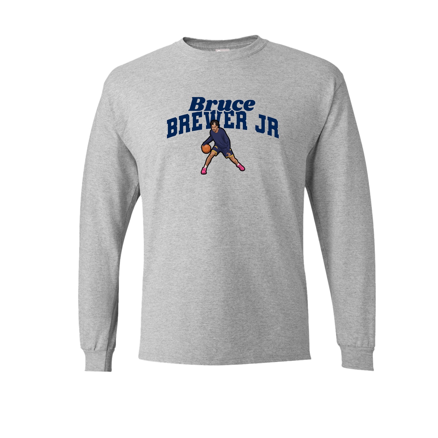 Long Sleeve Tee — Signature Arch in Grey
