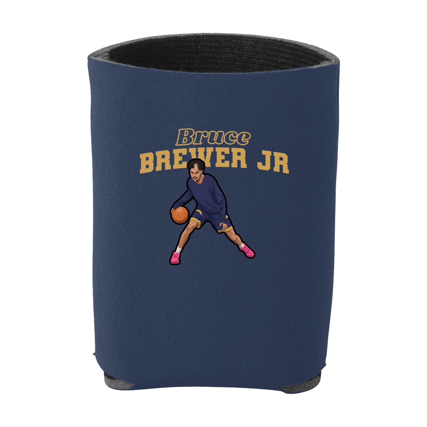 Can Holder — Name Arch in Navy