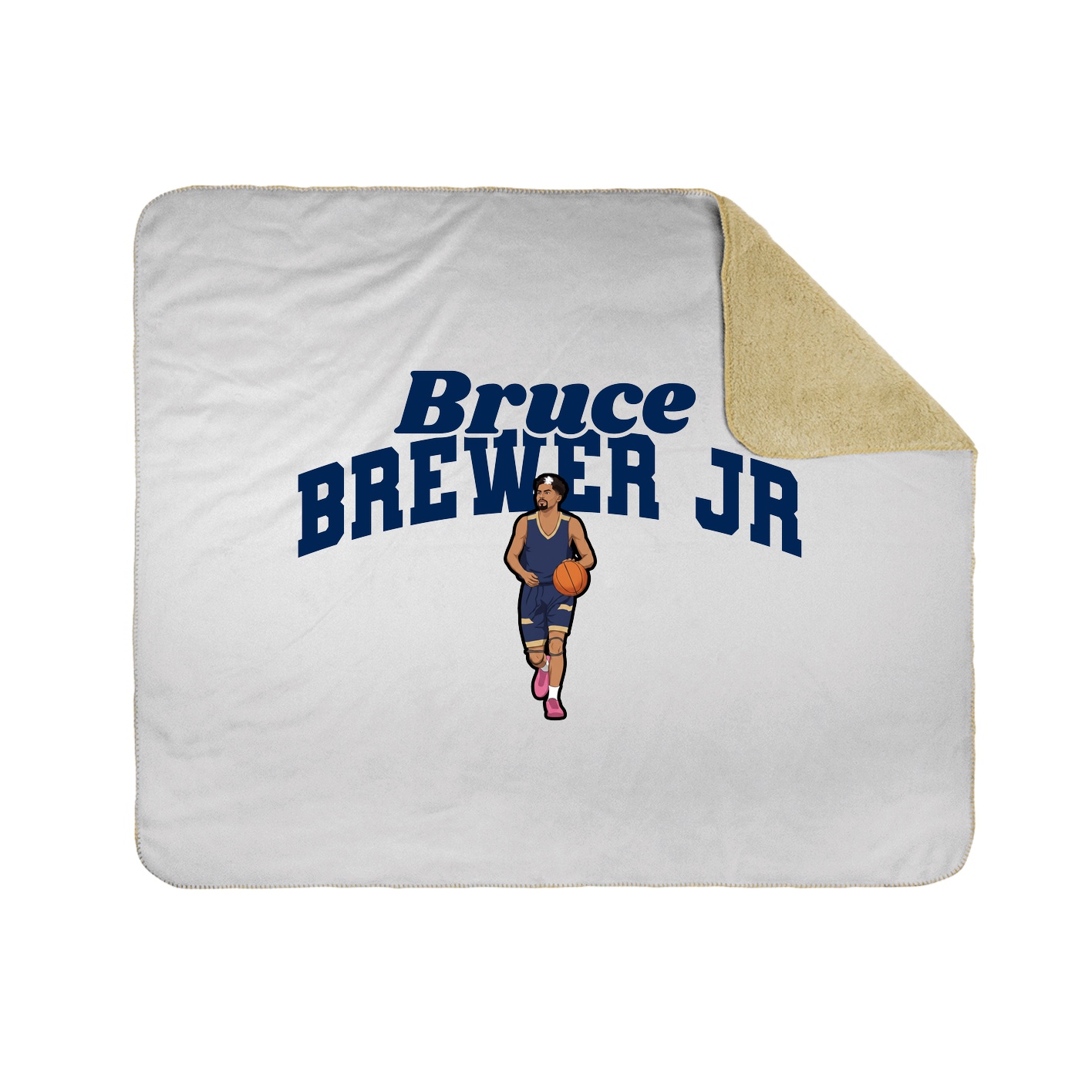 Throw Blanket — Signature Arch in White