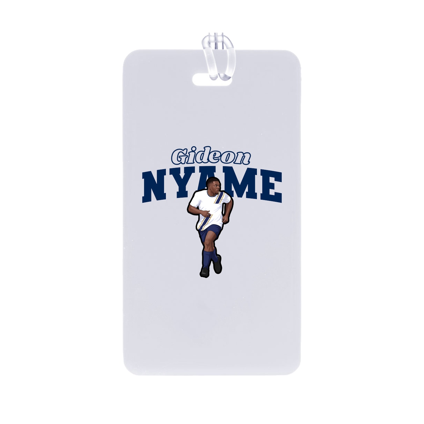 Bag Tag — Name Arch in Classic