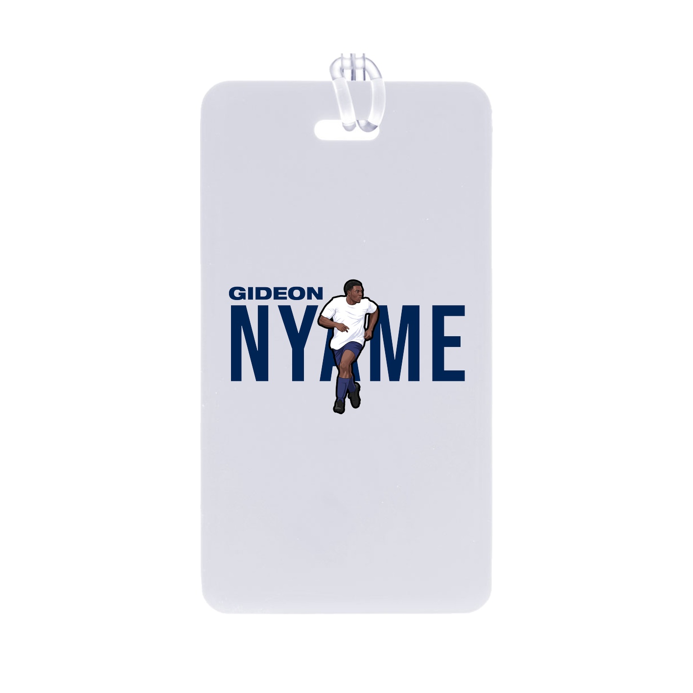 Bag Tag — Player Name in Classic