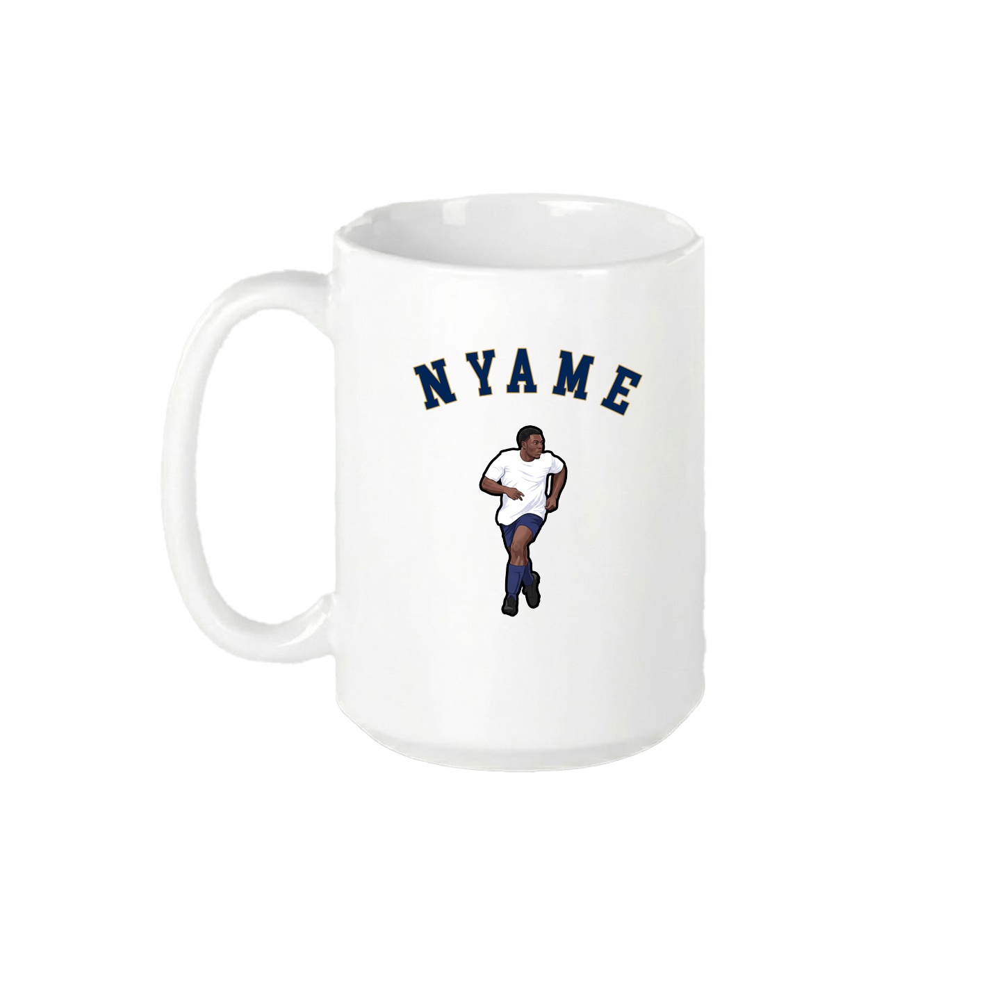 15oz Coffee Mug — Shirsey Arch in White