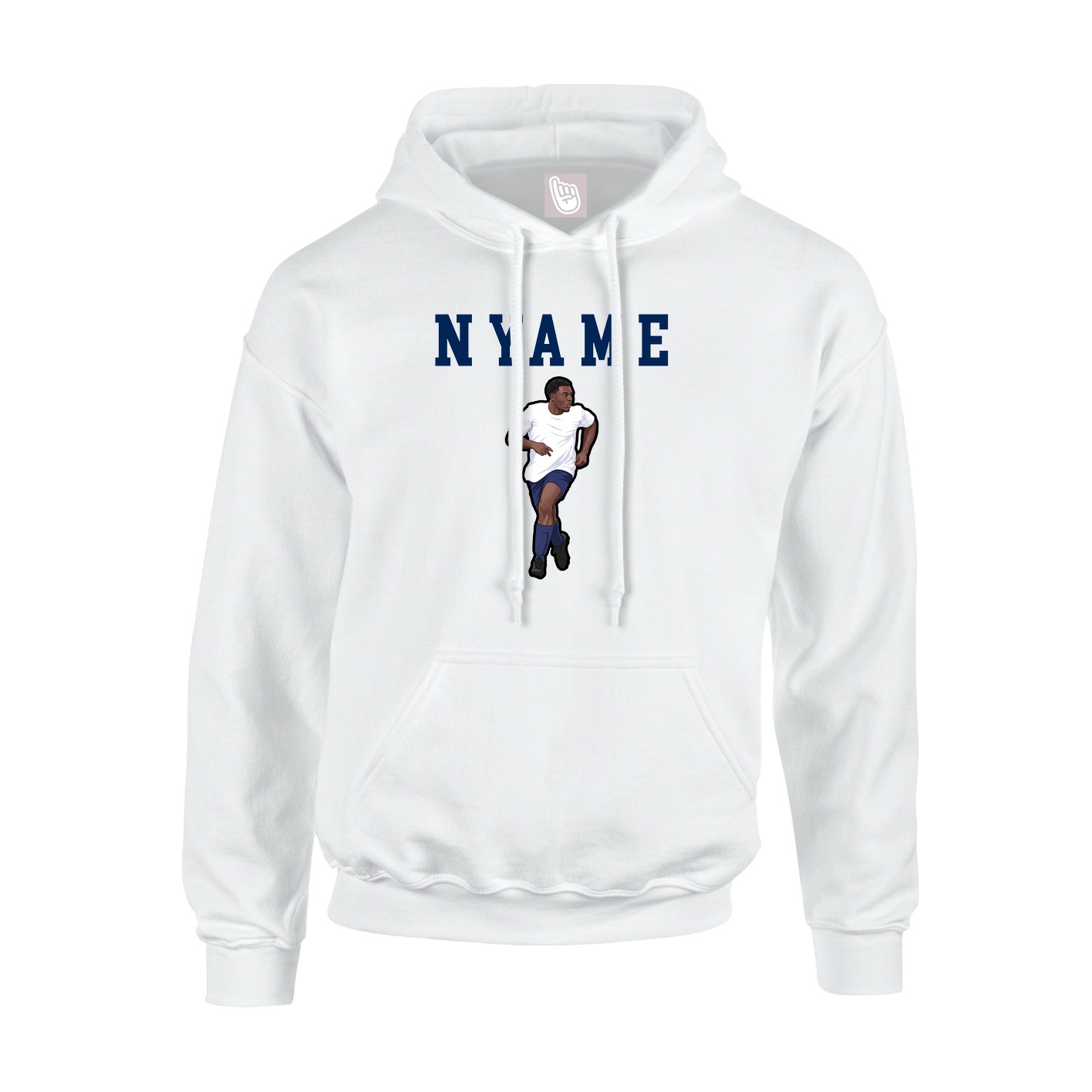 Youth Hoodie — Shirsey in White