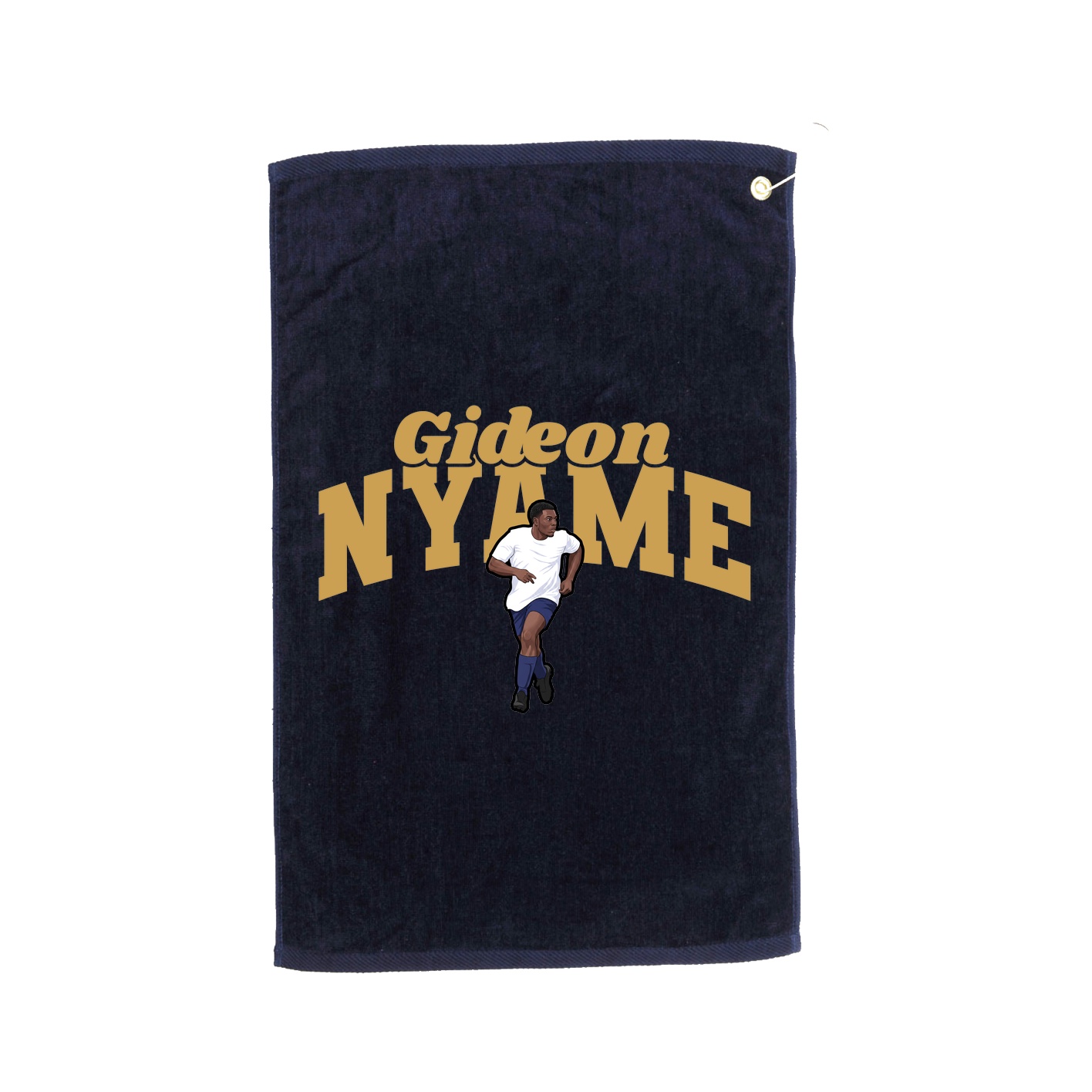Golf Towel — Signature Arch in Navy