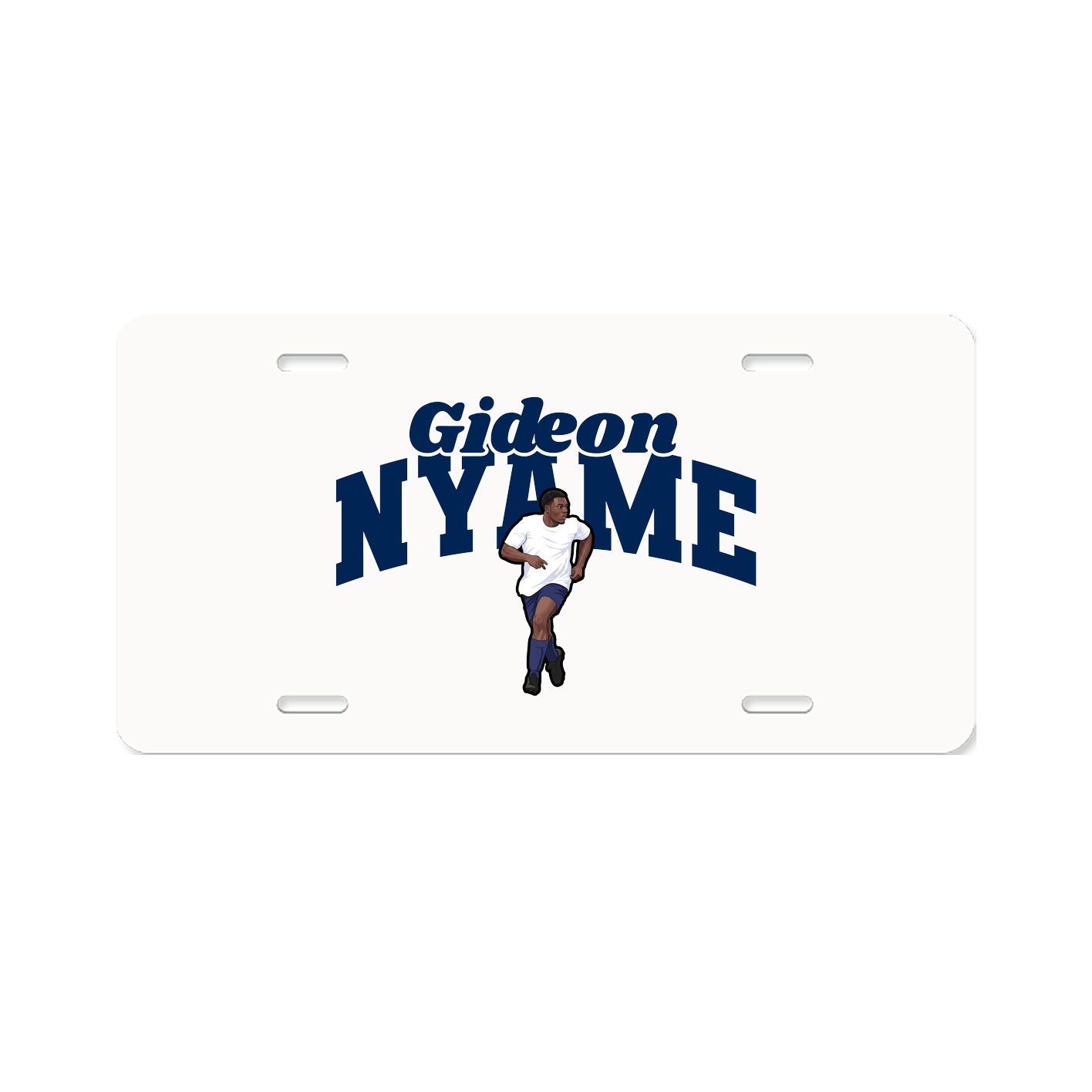 License Plate — Signature Arch in Classic