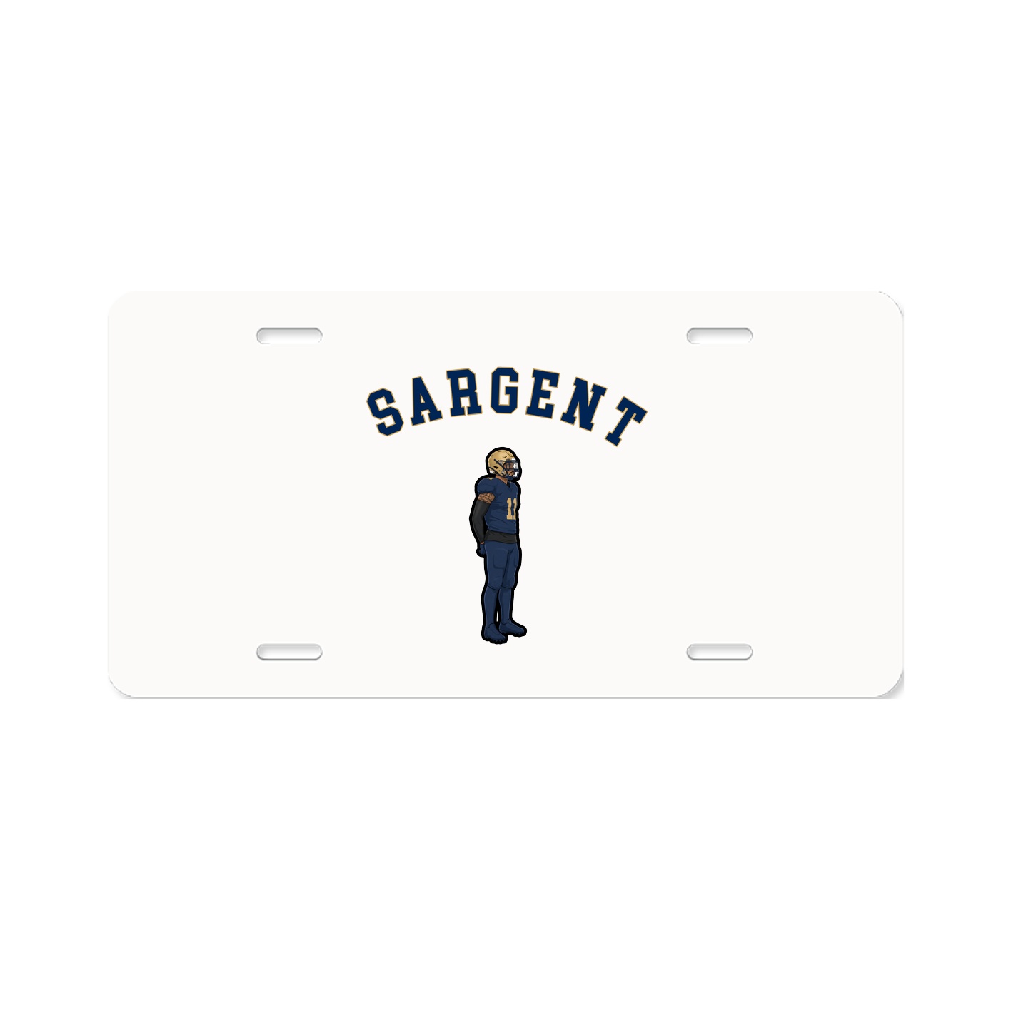 License Plate — Shirsey Arch in Classic
