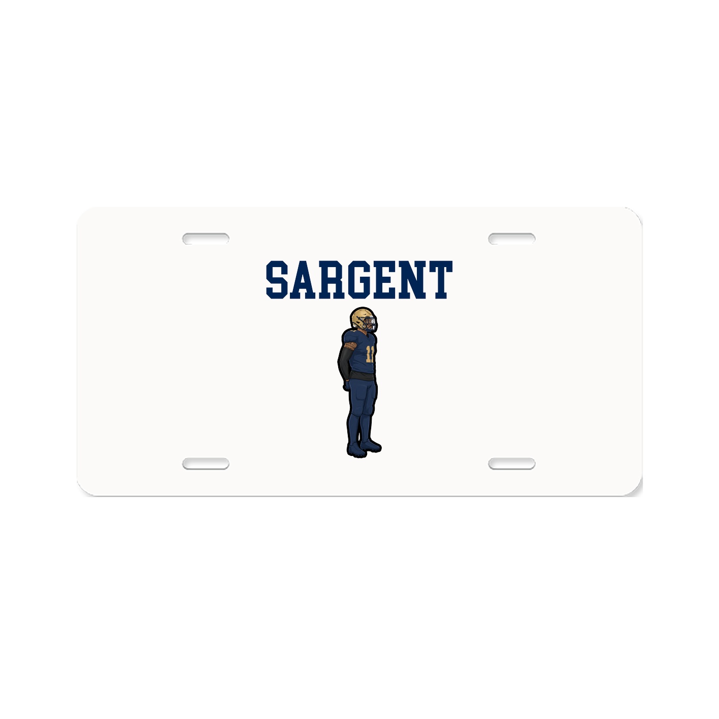 License Plate — Shirsey in Classic