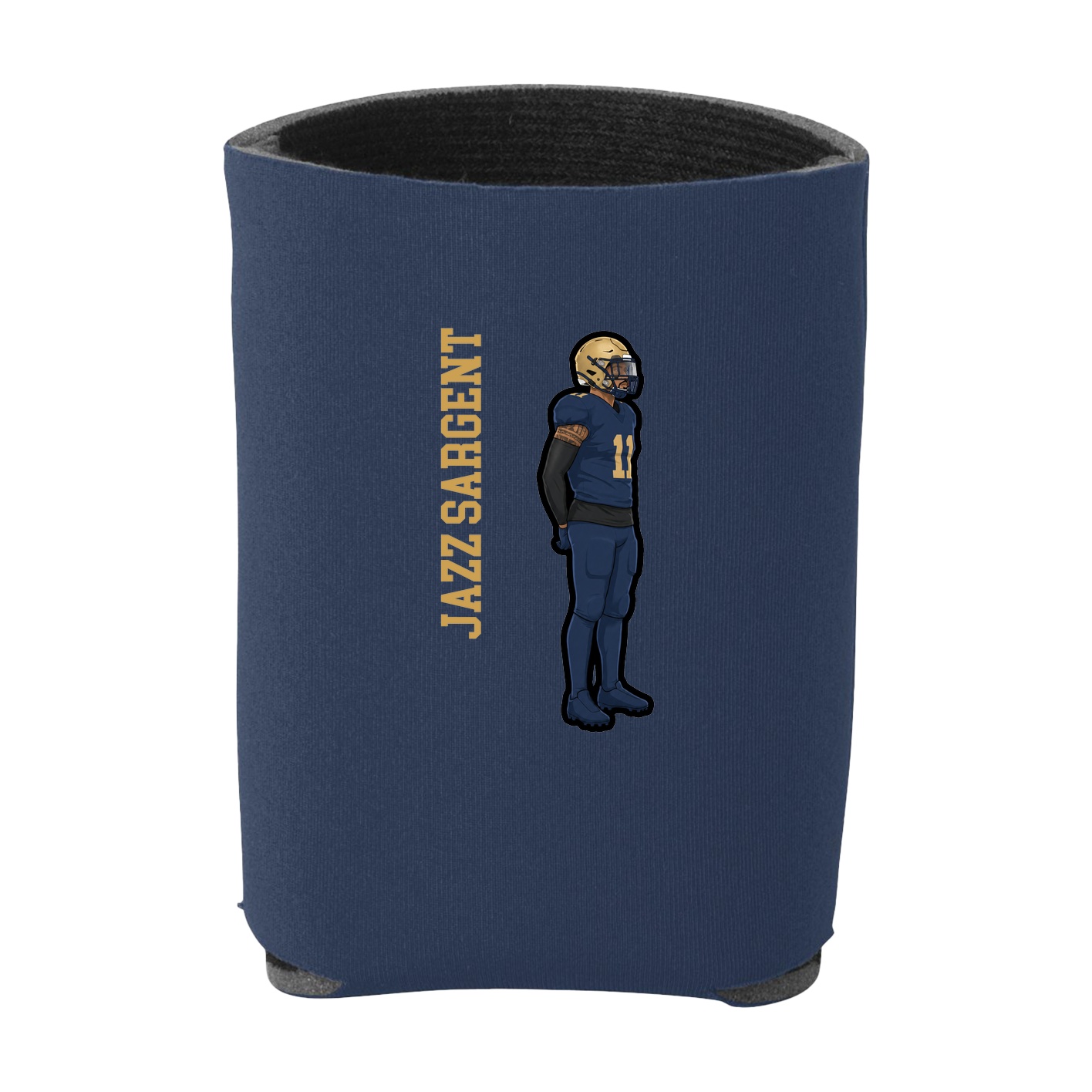 Can Holder — Name Vertical in Navy