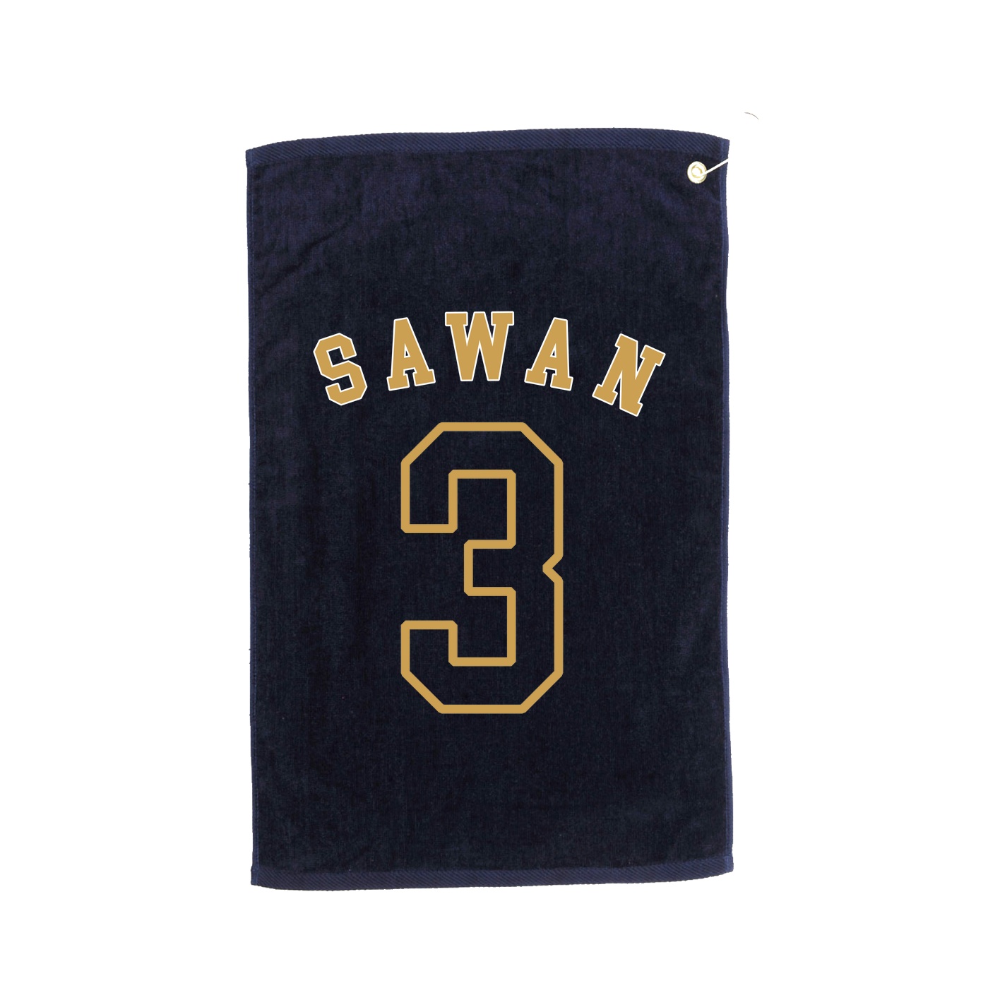 Golf Towel — Shirsey Arch in Navy