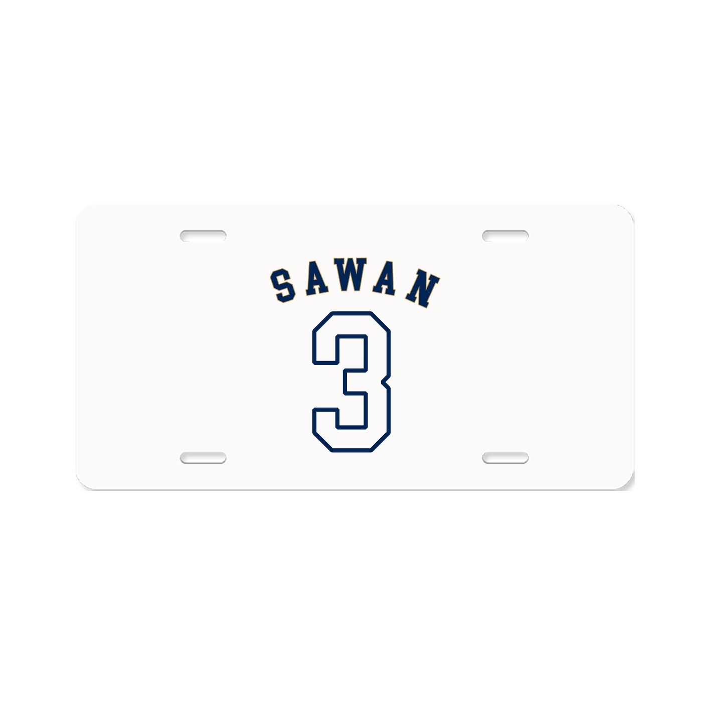 License Plate — Shirsey Arch in Classic