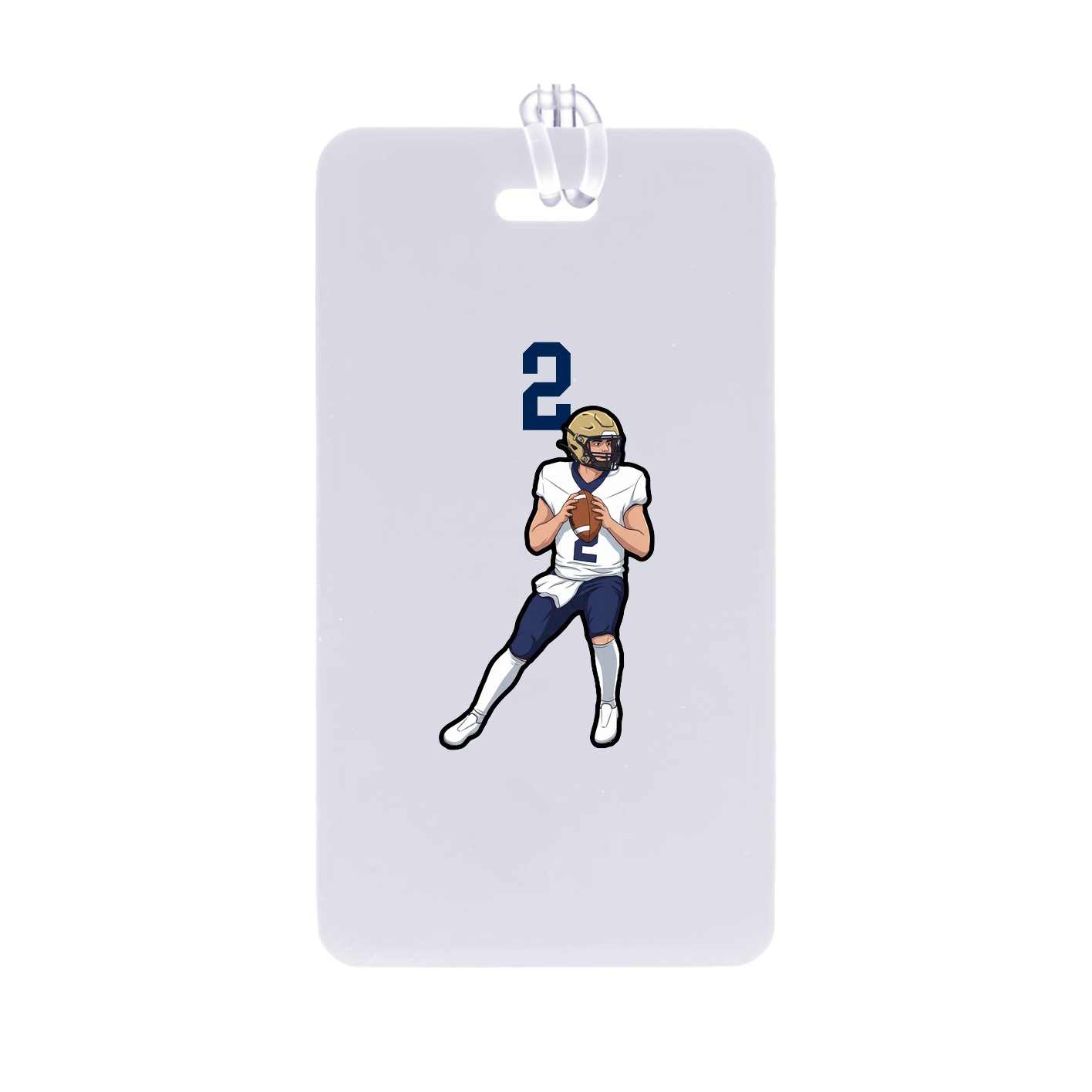Bag Tag — Number Top in Classic