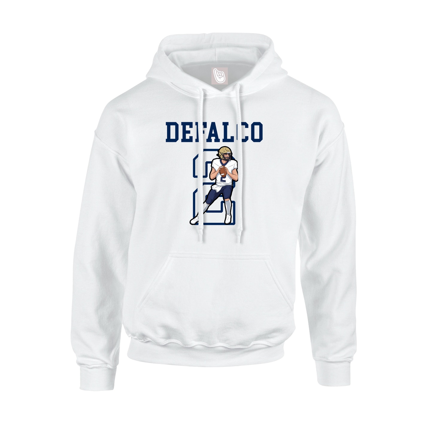 Youth Hoodie — Shirsey in White