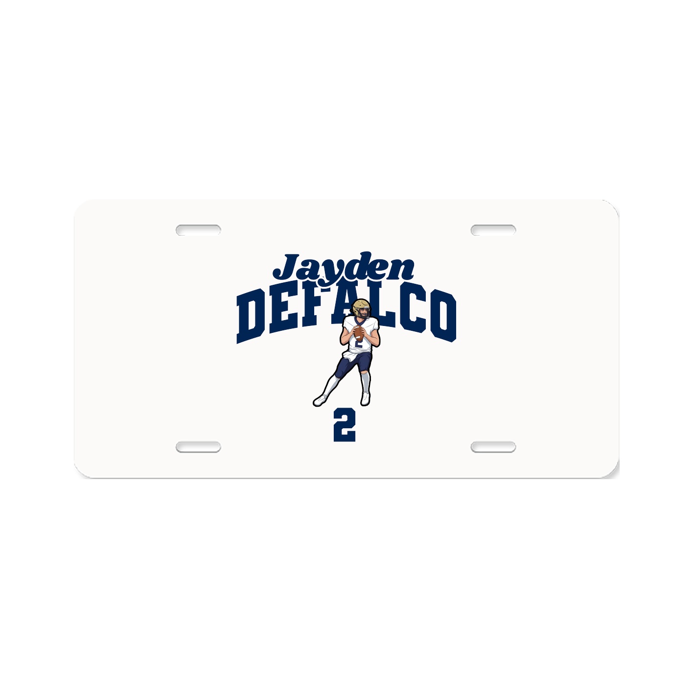 License Plate — Signature Arch in Classic