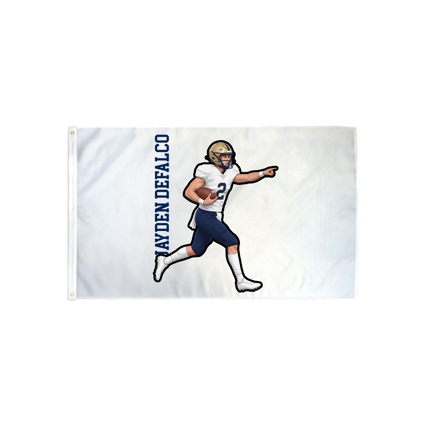 3x5 Flag — Name Vertical in Classic