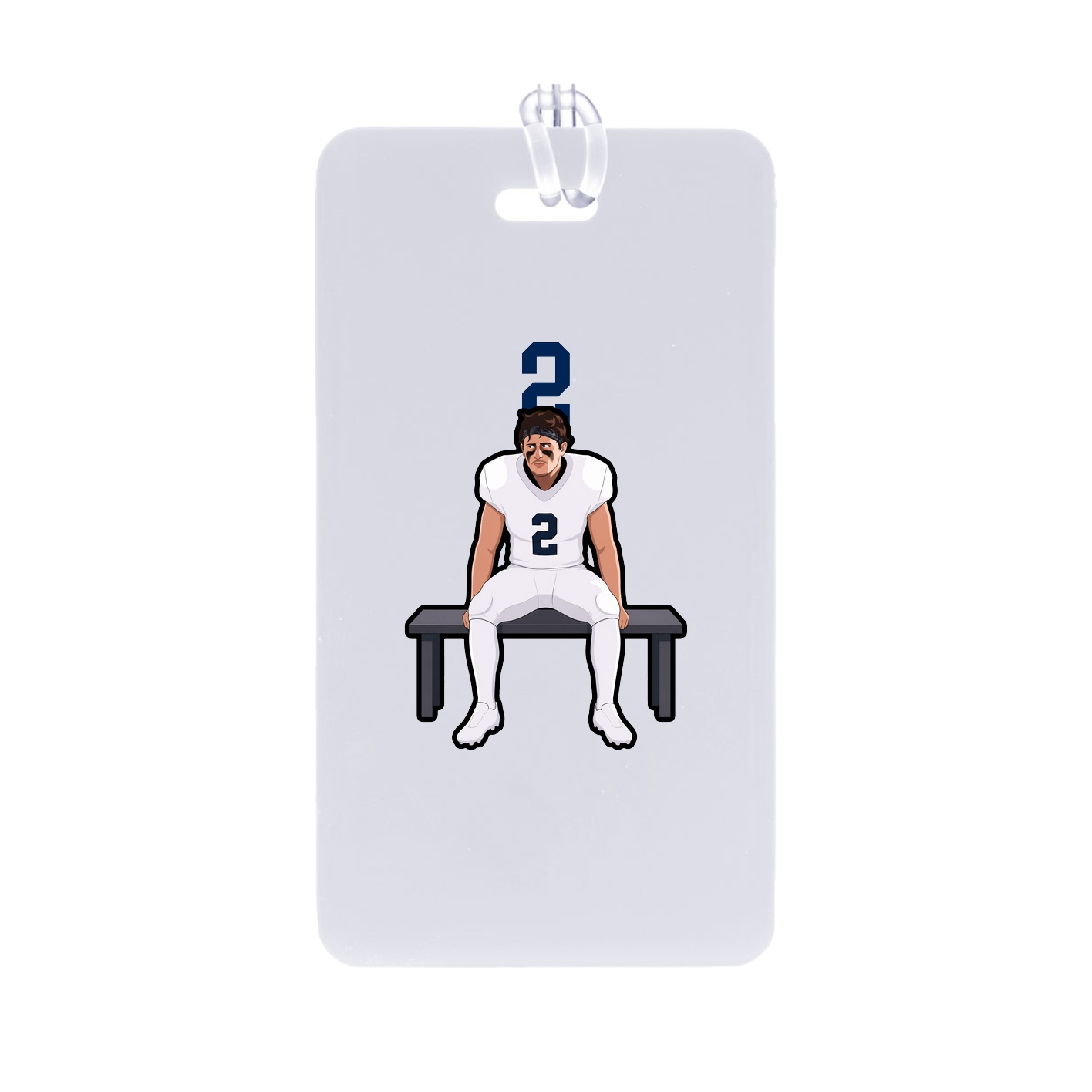 Bag Tag — Number Top in Classic