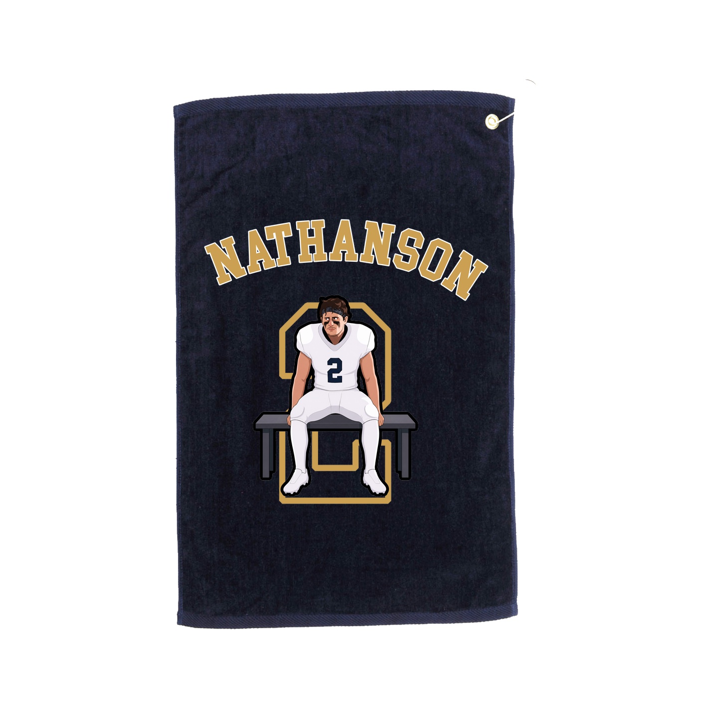 Golf Towel — Shirsey Arch in Navy