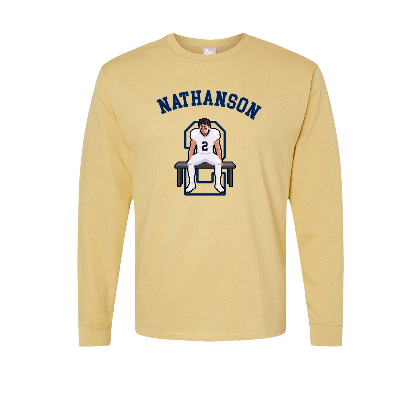 Long Sleeve Tee — Shirsey Arch in Vegas Gold