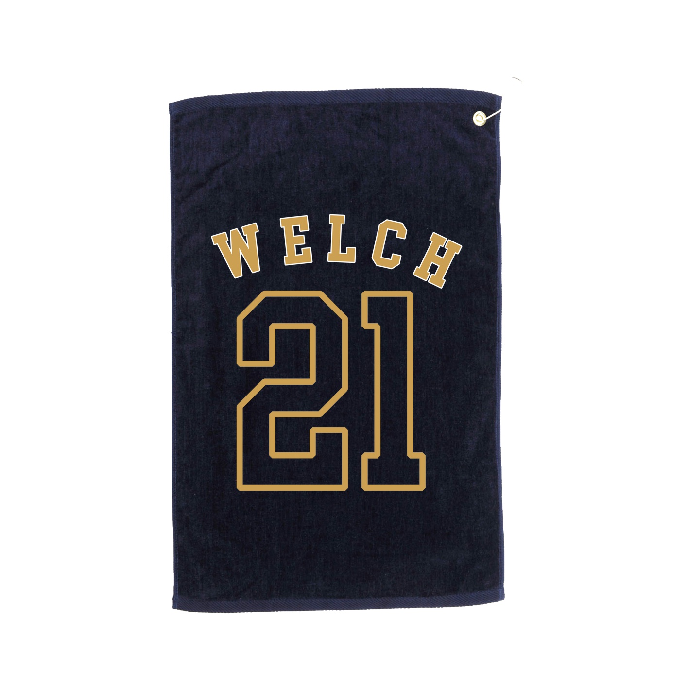 Golf Towel — Shirsey Arch in Navy