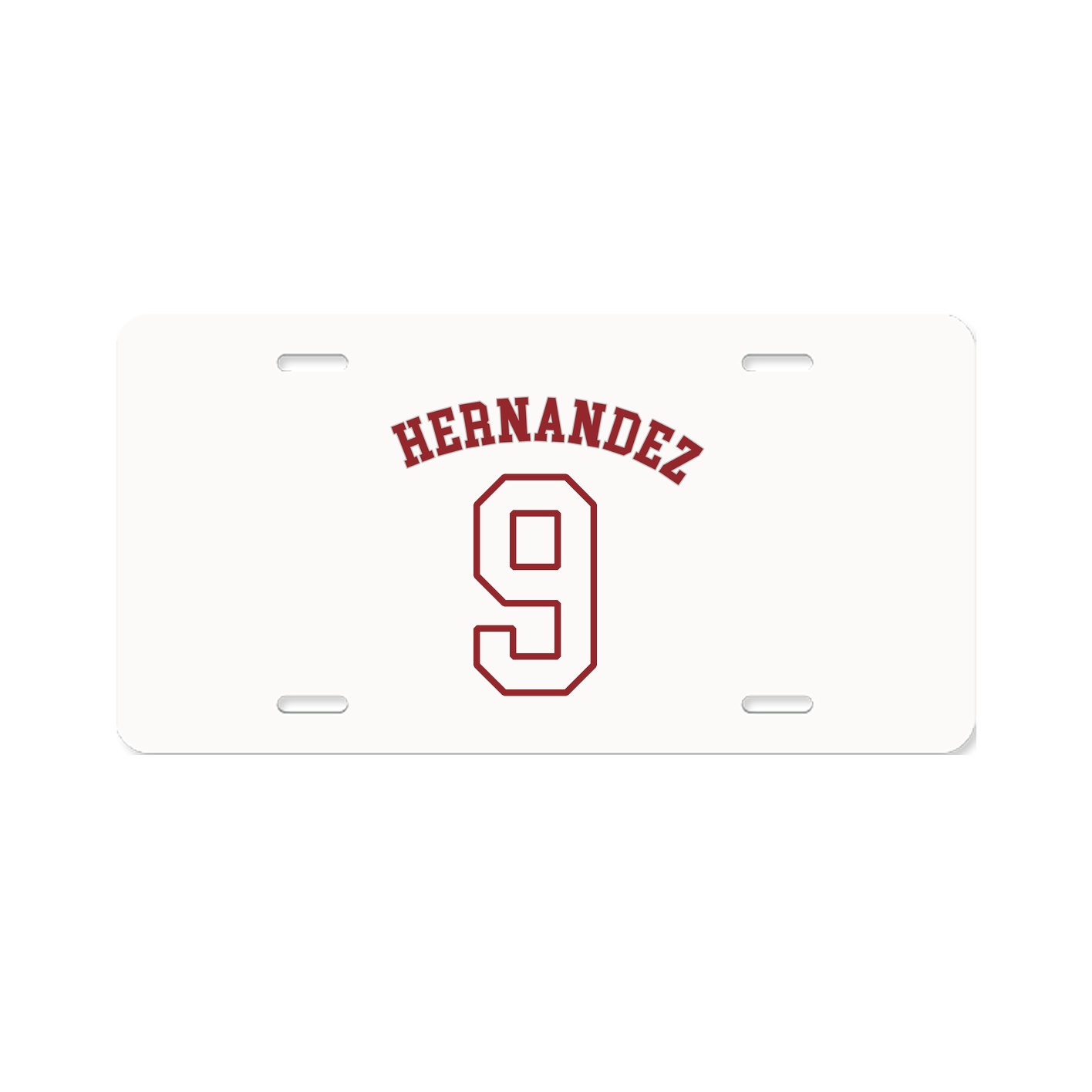 License Plate — Shirsey Arch in Classic