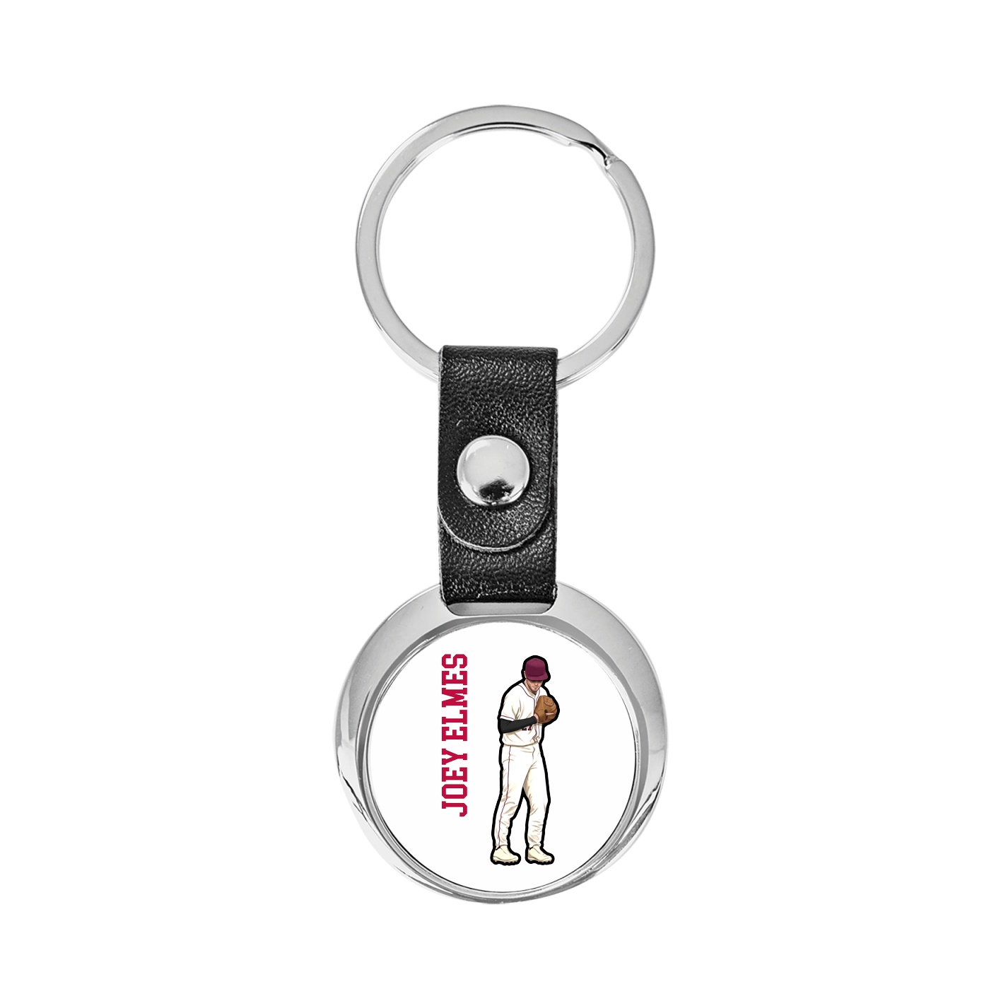 Key Chain — Name Vertical in Classic