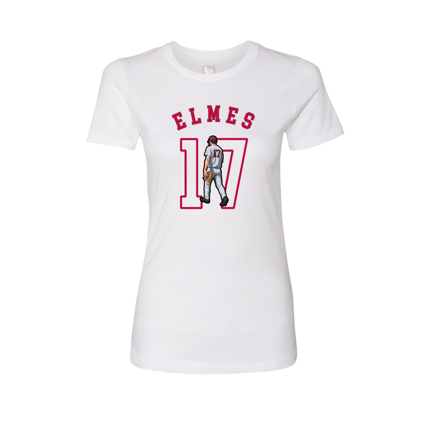Womens Tee — Shirsey Arch in White