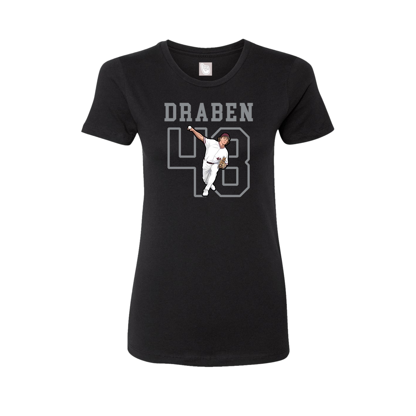 Fitted Women's Tee — Shirsey in Black