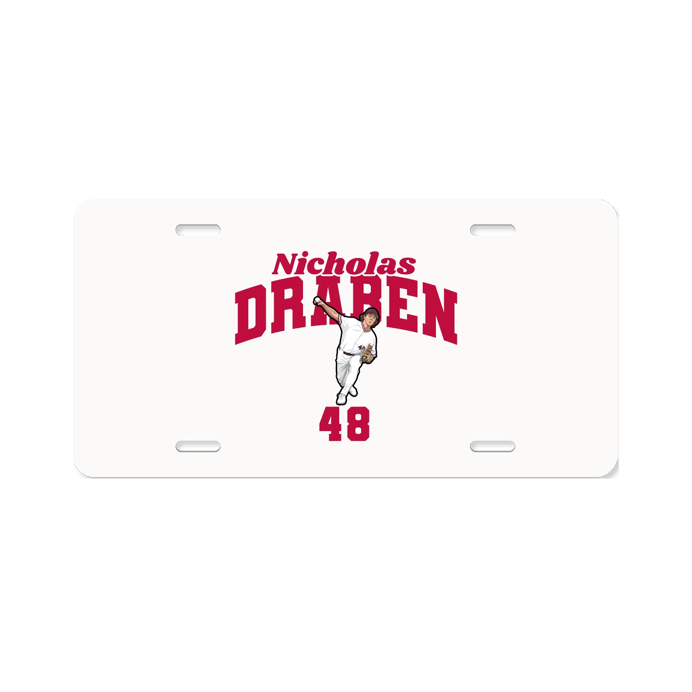 License Plate — Signature Arch in Classic