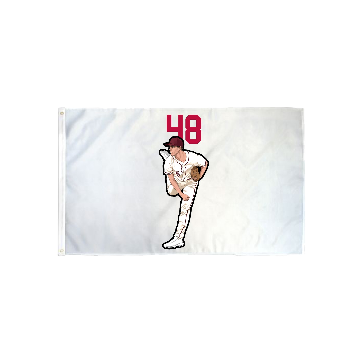 3x5 Flag — Number Top in Classic