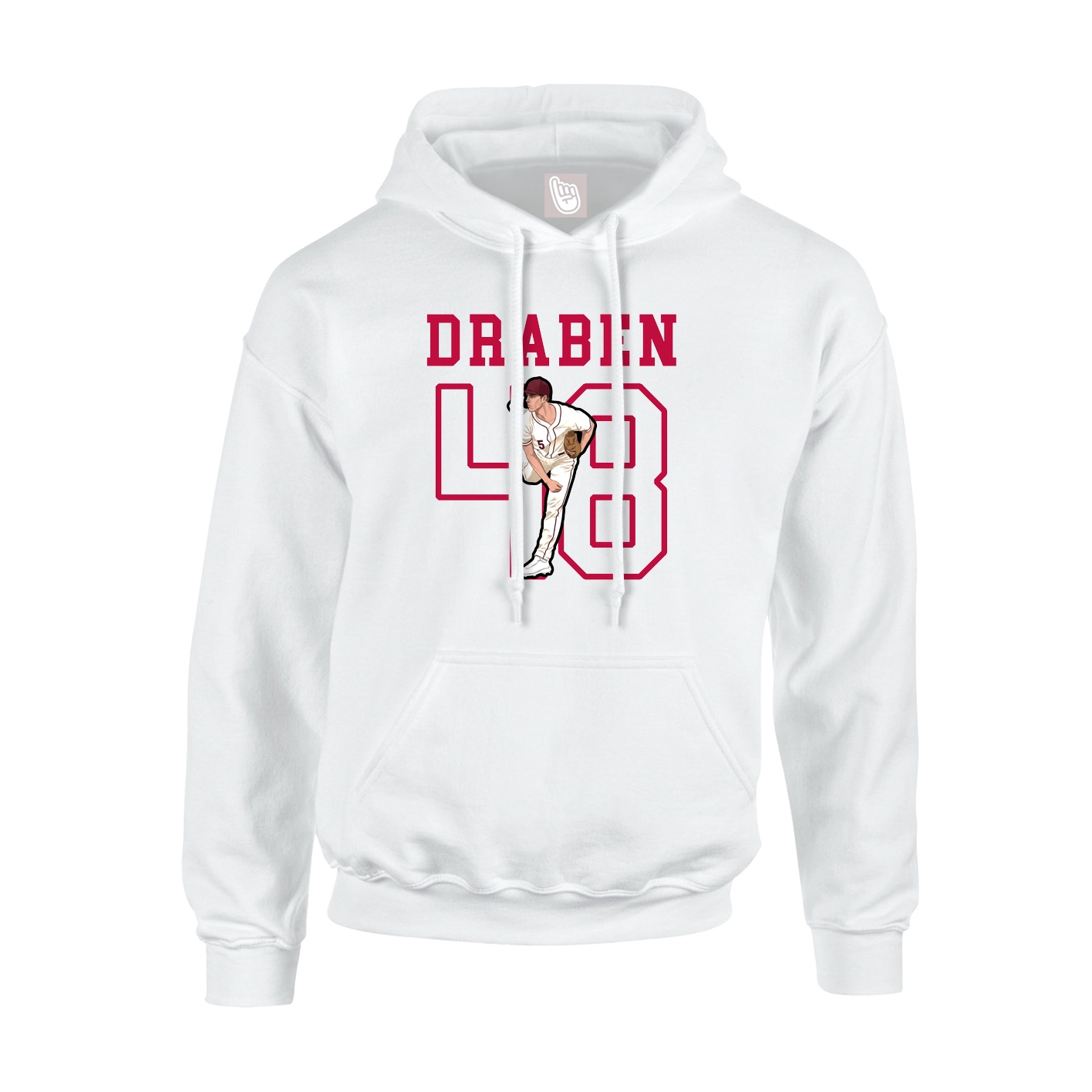 Youth Hoodie — Shirsey in White