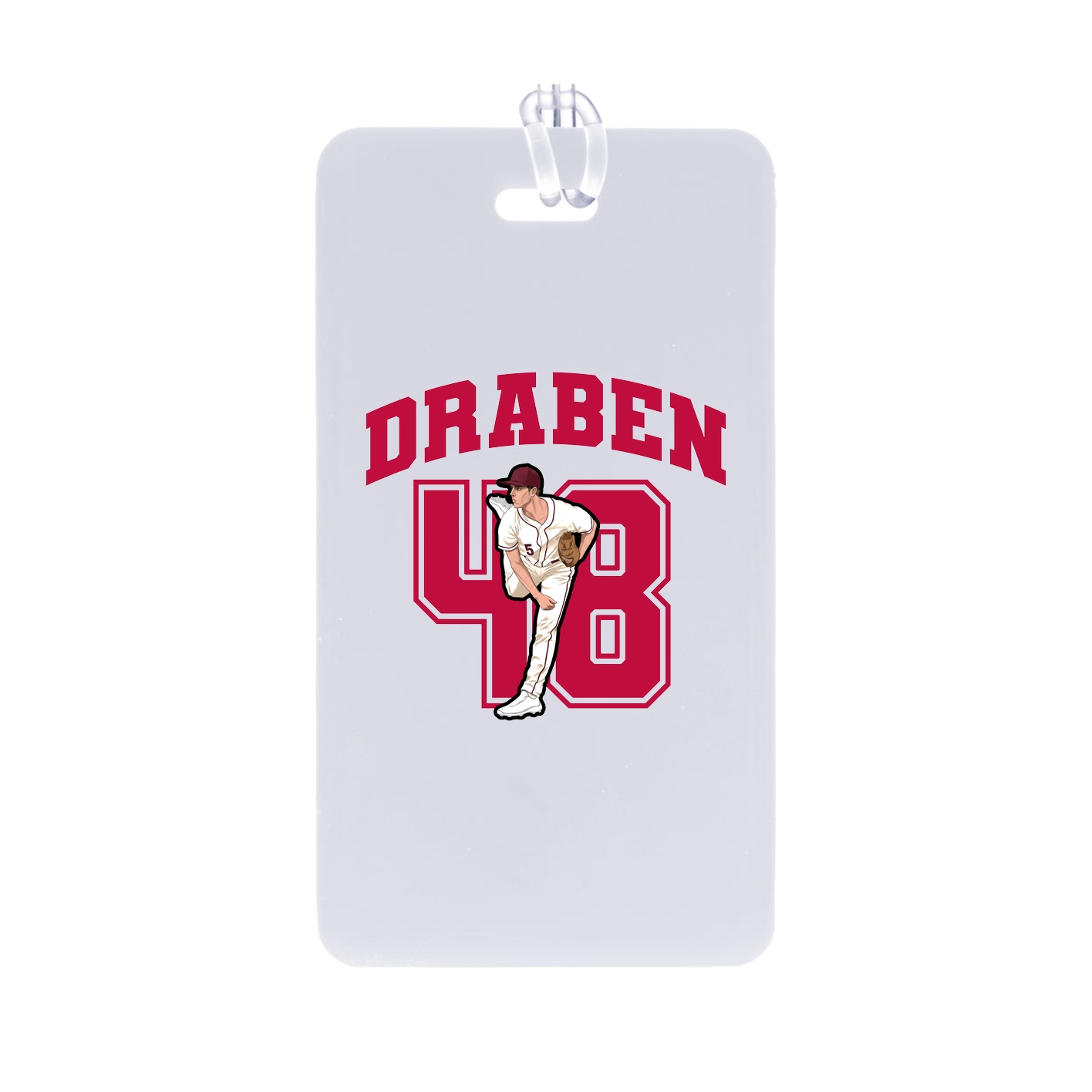 Bag Tag — Number in Classic