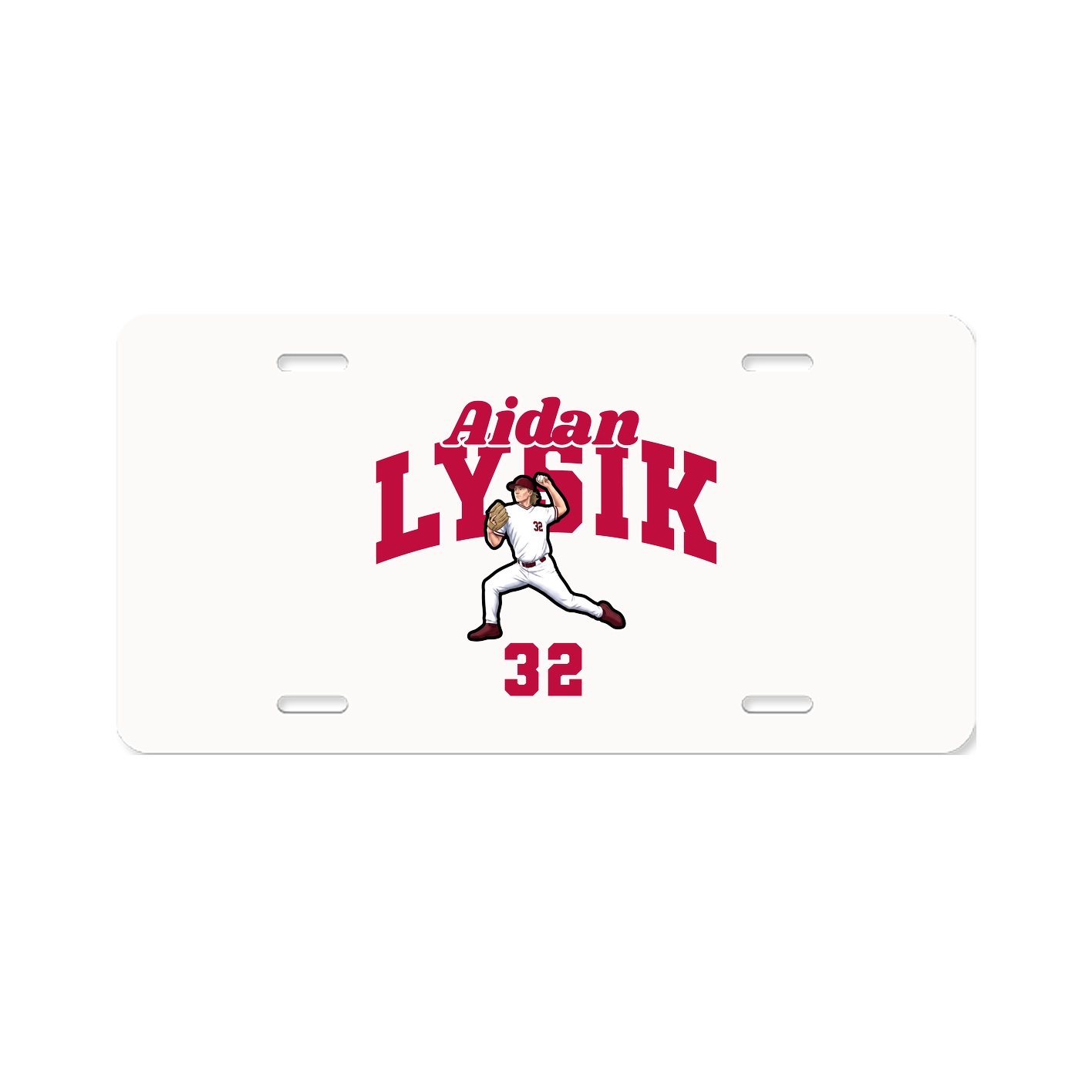 License Plate — Signature Arch in Classic