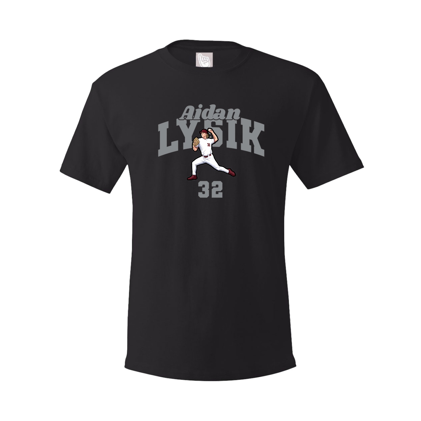Tee — Signature Arch in Black