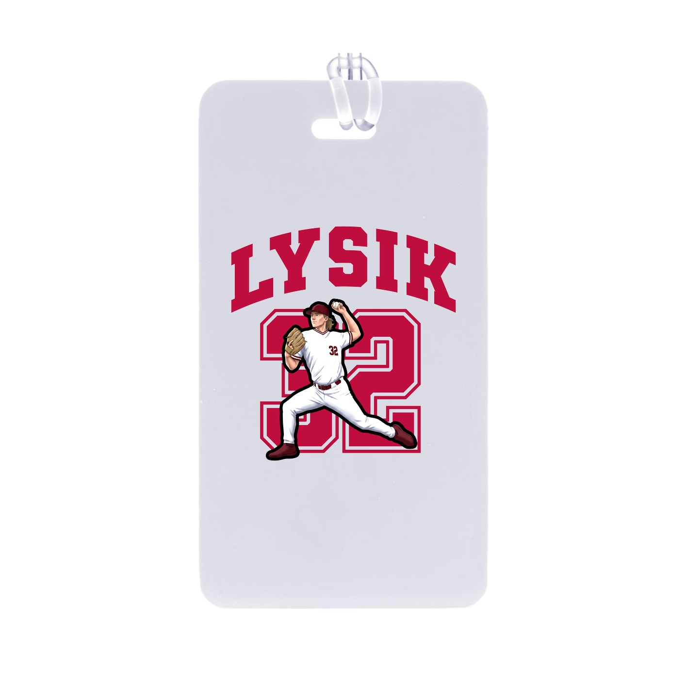 Bag Tag — Number in Classic