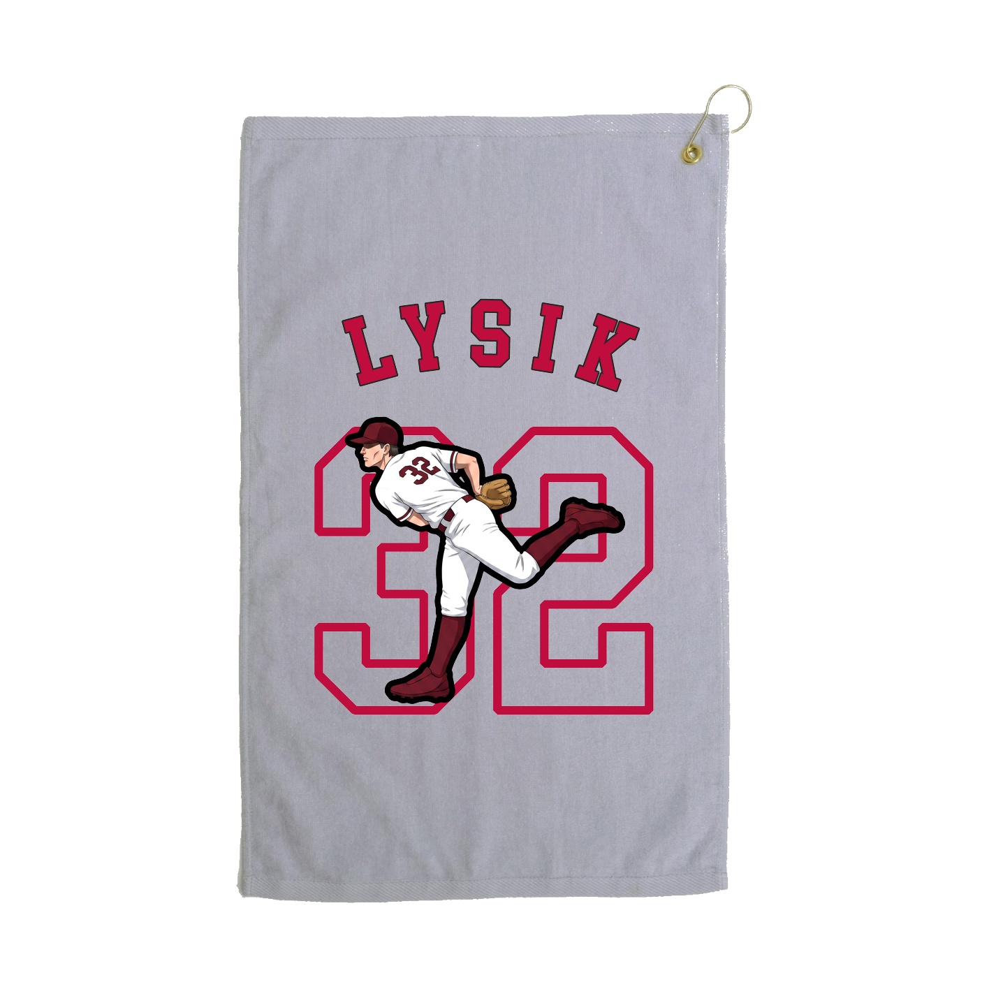 Golf Towel — Shirsey Arch in Grey