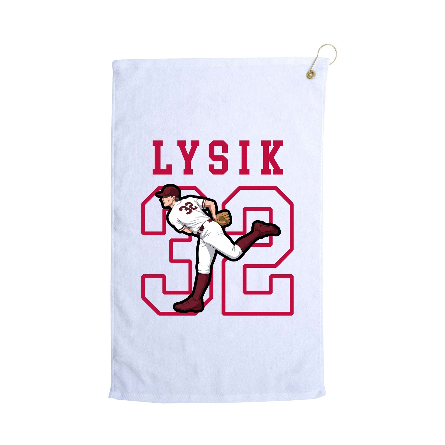 Golf Towel — Shirsey in White
