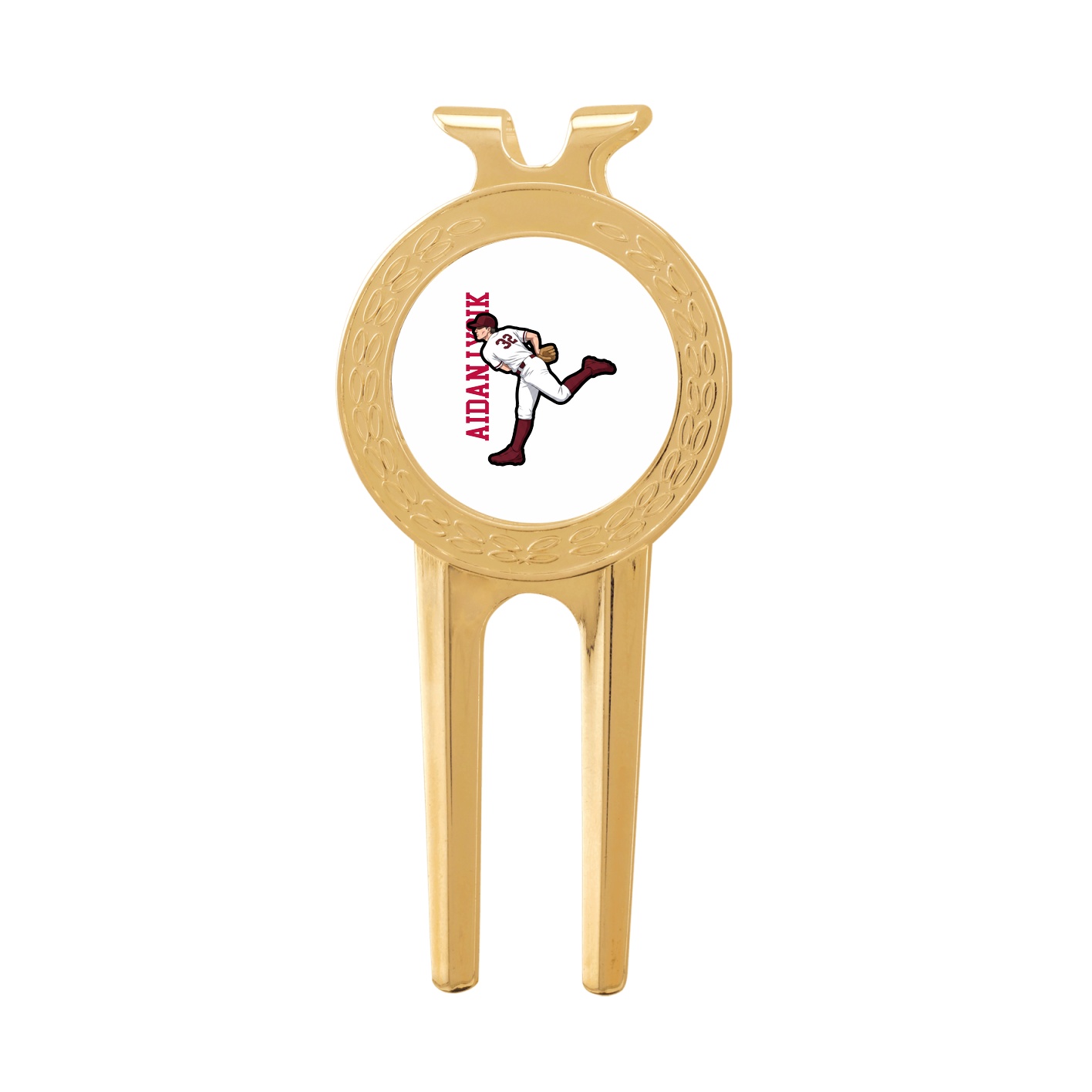 Divot Tool with Ball Marker — Name Vertical in Classic