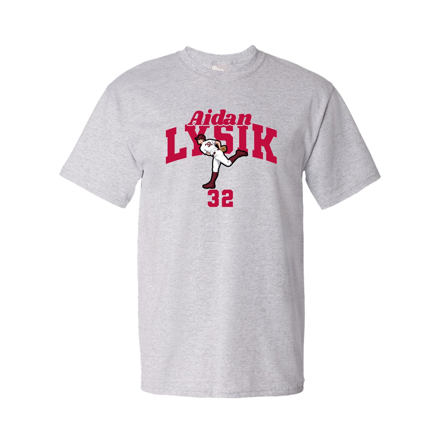 Youth Tee — Signature Arch in Grey