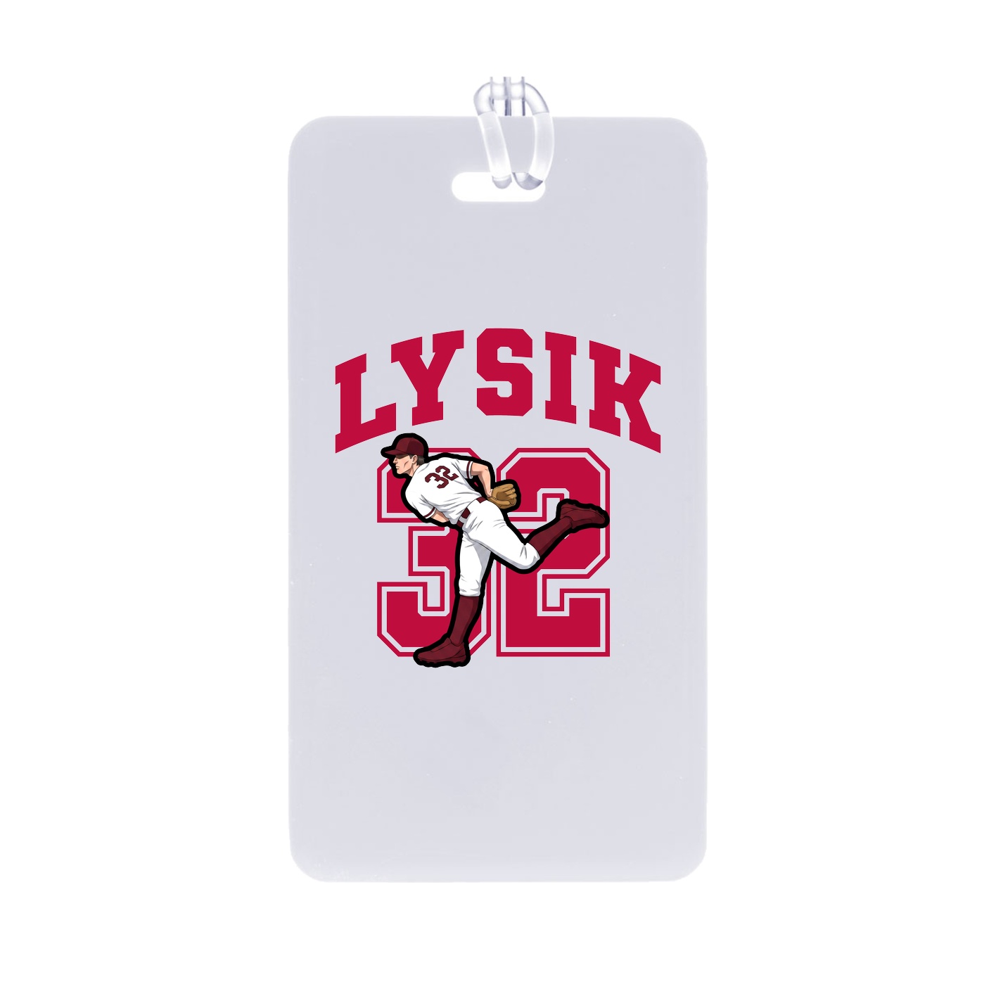 Bag Tag — Number in Classic