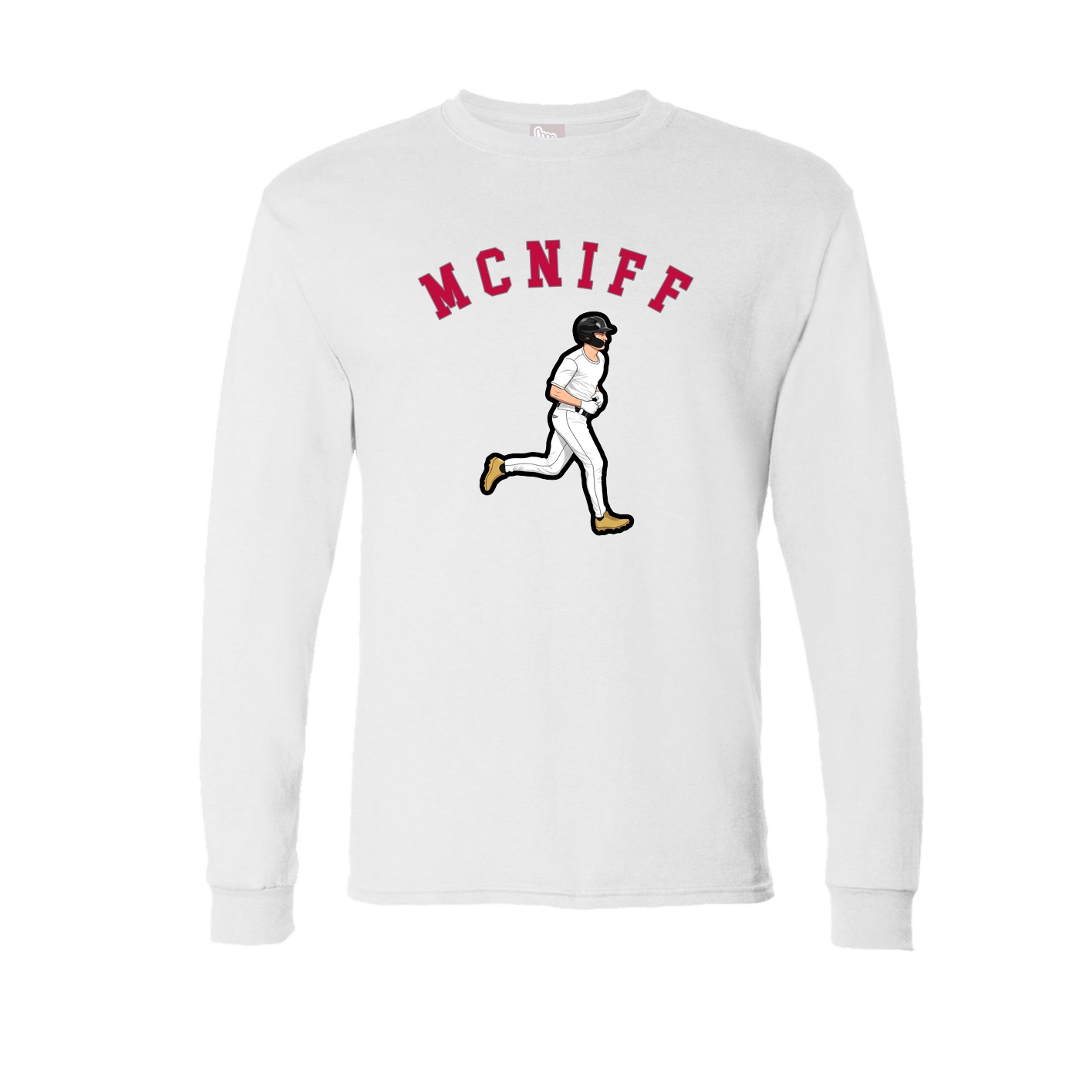 Long Sleeve Tee — Shirsey Arch in White