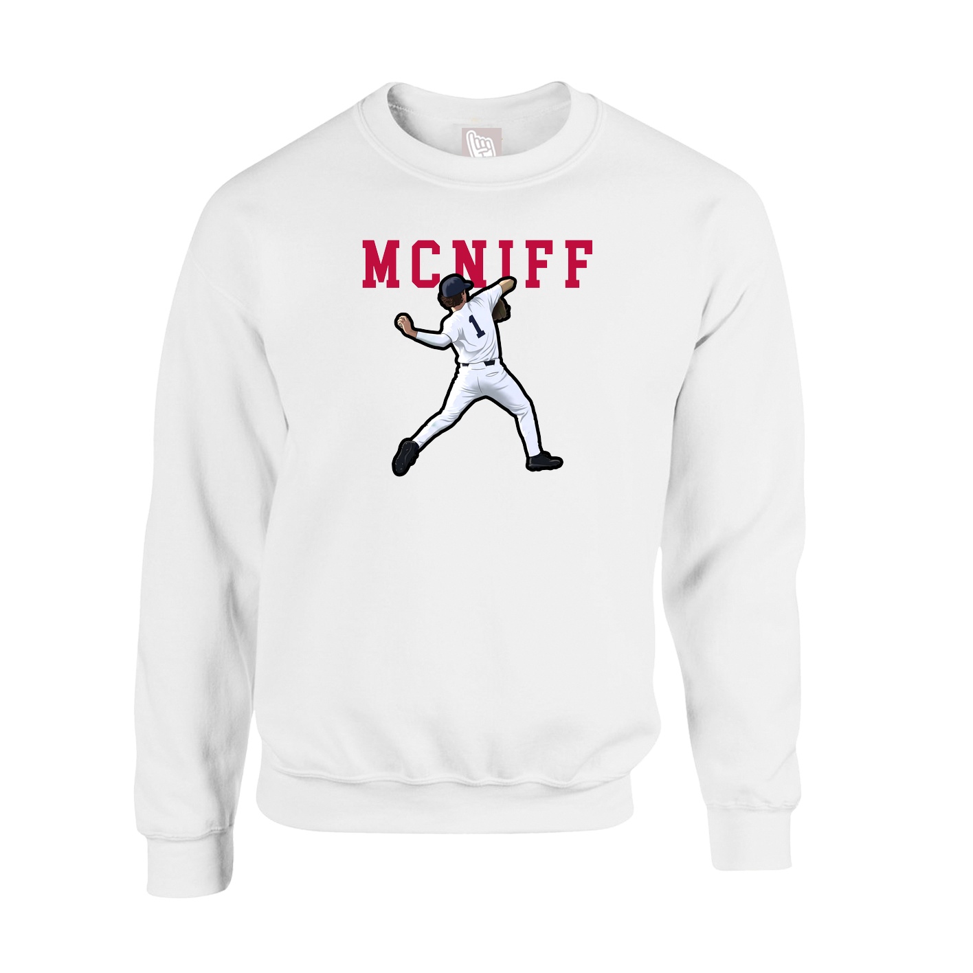 Fleece Crew — Shirsey in White