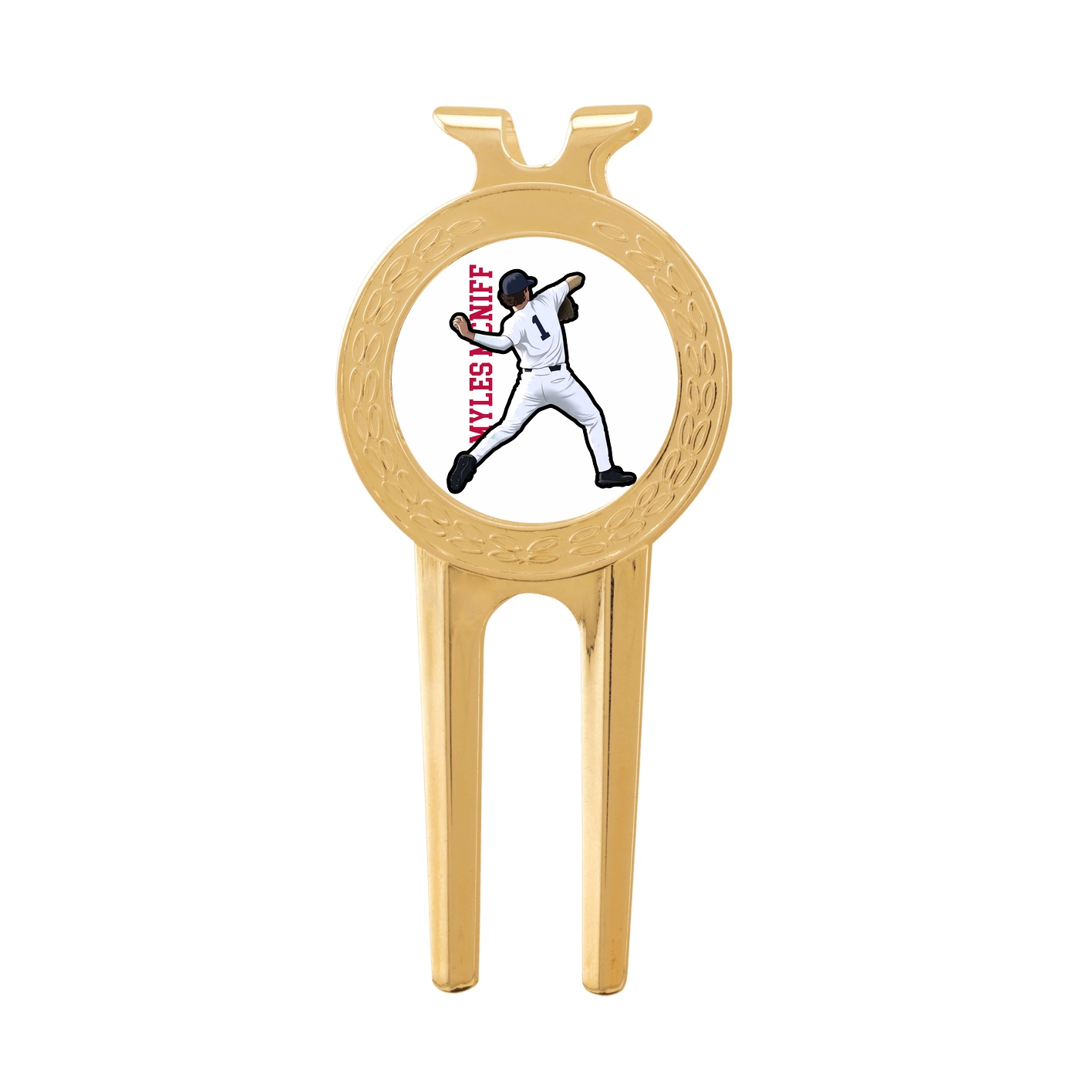 Divot Tool with Ball Marker — Name Vertical in Classic
