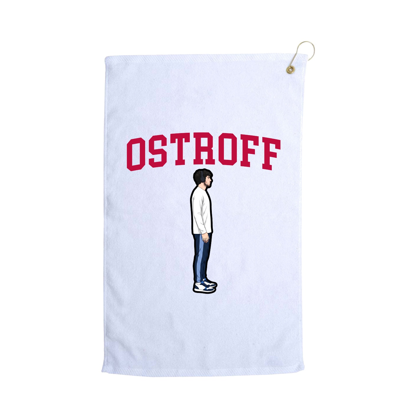 Golf Towel — Shirsey in White