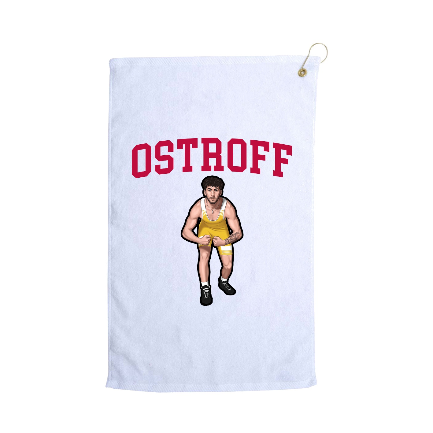Golf Towel — Shirsey in White