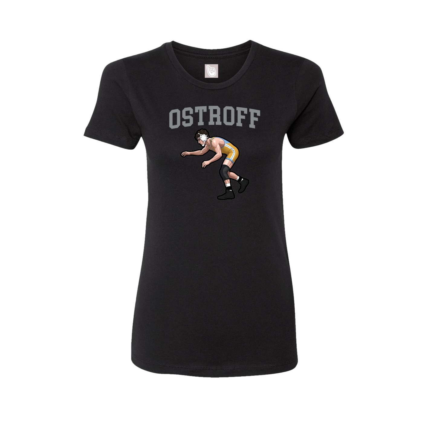 Fitted Women's Tee — Shirsey in Black