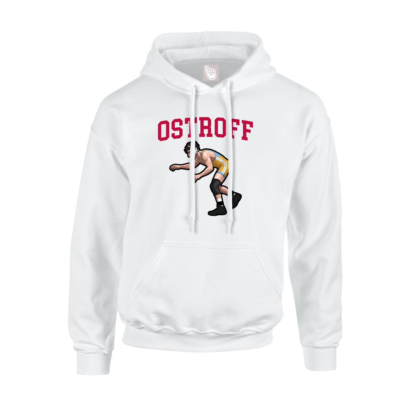 Youth Hoodie — Shirsey in White