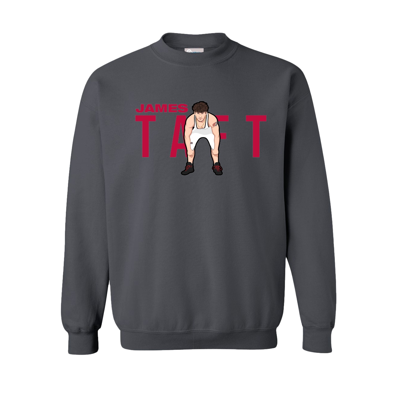 Fleece Crew — Player Name in Grey