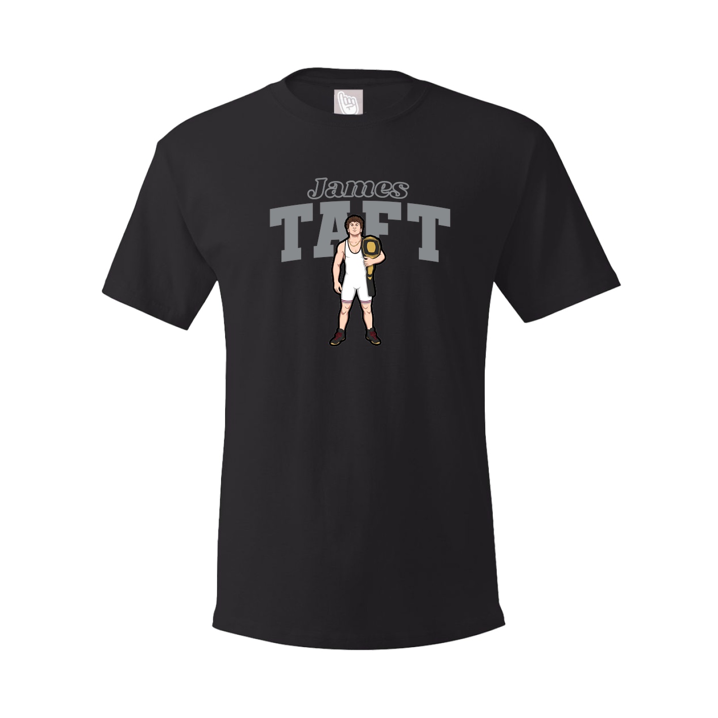 Tee — Name Arch in Black