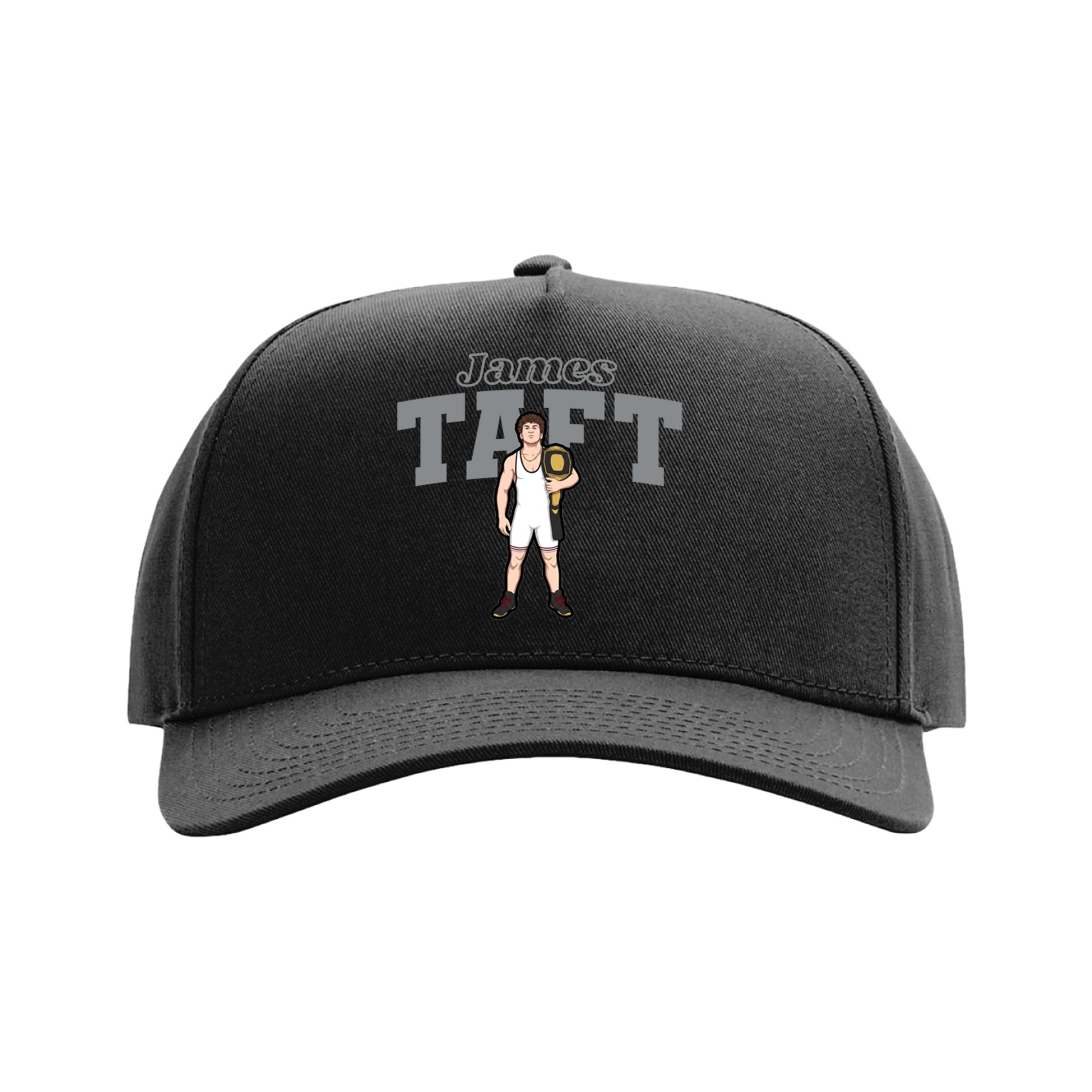 Full Fabric Five-Panel Champ Cap